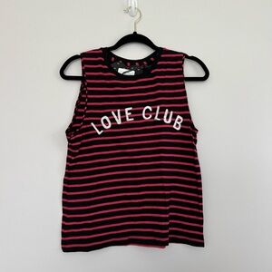 Love Club Striped Tank Top